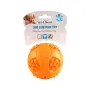Vetchem Dog Treat Chewing Ball Rubber Orange 8.1x7.7cm