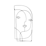 Molina Steel Wall Art - 350 Mm Length