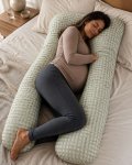 Pregnancy Pillow – Green Checkered