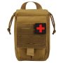 Portable Military First Aid Kit Medicine Bag For Outdoor Survival - Black