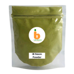 Ib Neem Powder Margosa Herb Leaf Dust 100G - 100% Natural Ayurvedic Detoxifier For Clear Glowing Skin Masks & Scalp Anti-dandruf