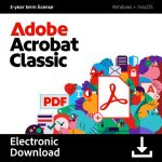 Adobe Acrobat Classic 3 Year Esd Za - Braintree Shop