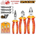 Ingco Plier Set Vde 1000V 3PCE