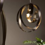 Twisted Ball Chandelier
