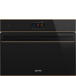Smeg 45CM Black Combi Microwave Oven SO4604M2PNR