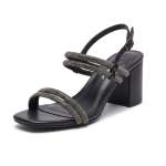 Footwork Ladies Phoebe Heels In Black - Black 8