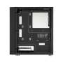 FSP CST130A Micro-atx Gaming Chassis Tempered Glass Side Panel - Black