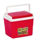 8L Cooler Box – Red Blue Silver Olive 8