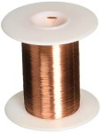 Remington Industries 40SNSP.25 40 Awg Magnet Wire Enameled Copper Wire 4 Oz. 0.0034" Diameter 8304' Length Natural