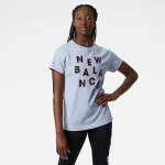 New Balance Women's Relentless Novelty Crew Ss - Vibrant Violet Heather - Large