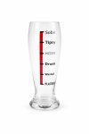 Senza Beer-o-meter Glass 1.5L Large Capacity Novelty Beer Glass