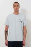Graphic Oversized T-Shirt - XL Light Blue