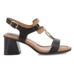 Pierre Cardin Block Heel - Black beige - 8