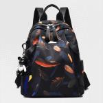 Ladies 3-WAY Water-resistant Anti-theft Backpack Feathered Touch