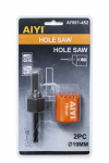 19 Mm Hole Saw Set 2-PIECE