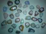 Northumbrian Ass Stone Rune Set 34PC N14