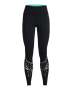 Women's Ua Smartform Rush Custom Length Leggings - Black / XL