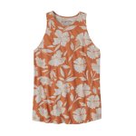 Womens Wander Crest Organic High Neck Tank - - Oak St Big: Toasted Peach XL