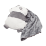 Cuddly Plush Toy Bear With Fleece Blanket