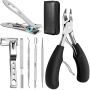 Toenail Clippers For Seniors Thick Nails With Wide Jaw Sharp Nail Cutter