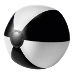 Two Tone BR9620 - Inflatable Beach Ball Black-white Std