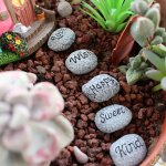 5PCS Gray MINI Resin Stone Set With Perfect Diy Decoration For Decorating Micro Landscapes Garden Fairy Decorations Flower Pots