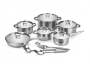 15PCS Stainless Steel Cookware Set