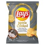 Lay's Sea Salt & Black Pepper Kettle Cooked Potato Chips 30G