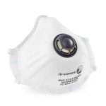 Dromex Valved N95 Face Mask Respirator – 12 Pack