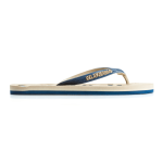 Men&apos S Natural & Navy Bold Lines Flip Flops