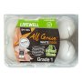 White All Grain Eggs 6 Pack