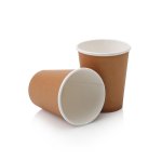 Single Wall Brown Cup 250ML