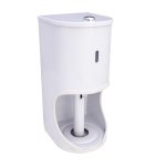 Toilet Roll Holder Lockable Powder Coated