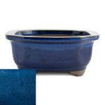 Japanese Glazed Decorative Rectangular Container 130 X 115 X 55MM - Namako