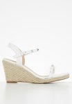 Drayco 6 Espadrille Wedge Heel - White