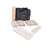 Trendify Large Kubb Wooden Outdoor Game