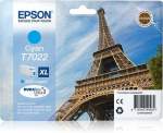 Epson - Ink - T7022 - Cyan Xl- Eiffel Tower - WP4000 4500 - C13T70224010