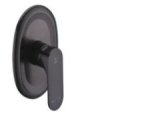 Montella U wall Bath shower Mixer Black
