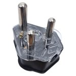 Redisson Universal Plugtop Adapter Black 3 Pin