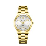 Contemporary Diamond Gold Dress Women's Watch LB05523 06 D