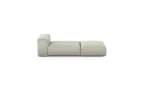 Lounger - Linen - Stone - 220CM X 84CM