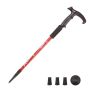 Ultra Light Aluminum Alloy Telescopic Trekking Pole-red