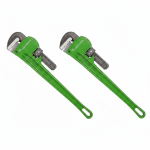 Kaufmann 450MM Pipe Wrench - Durable Ridgit Type For Plumbing & - 2 Pack