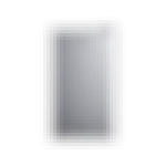 93L Single Door Bar Fridge Silver Lock