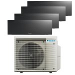 Daikin Multi-split 4 Rooms 9000 + 9000 + 9000 + 9000 Btu Emura Black
