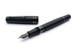 Leonardo Momento Magico Fountain Pen – Matt Black With Ruthenium Trim- M