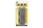 Butt Hinges 4" Heavy Steel Blister Card