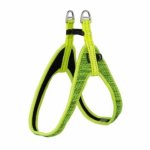 Rogz Utility Medium large Fast Fit Dog Harness Yellow Reflective Waggs Pet Shop