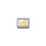 Composable Classic Link Ice Skate In 18K Gold