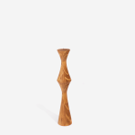 Geo Floor Candle Holder - Cognac - Small